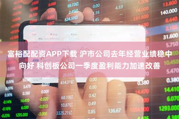 富裕配配资APP下载 沪市公司去年经营业绩稳中向好 科创板公司一季度盈利能力加速改善